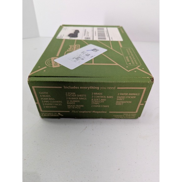 KiwiCo Kiwi Crate Puppet Engineering STEM Kit Kids Art Craft Set F1919-PUP - Picture 11 of 11